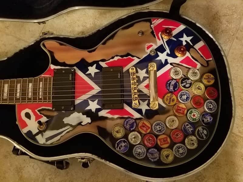 Epiphone Les Paul Custom Zakk Wylde Rebel | Reverb