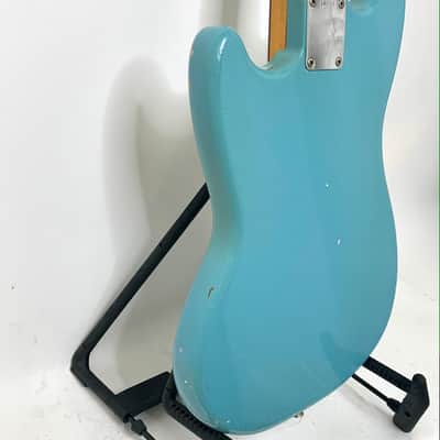 Fender Mustang L Series Pre CBS Kluson Tuners 1965 - Daphne Blue image 9