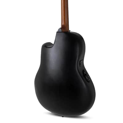 Ovation CS24P-BLFL Celebrity Traditional Plus Mid-depth Lyrachord Body Nato Neck 6-String Acoustic-Electric Guitar w/Gig Bag image 3