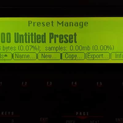 New green lcd display for all Emu's E and Ultra series - E4 / Ultra series / E4k / E5000 / E5000 Ultra / E64 / E6400 / E6400 Ultra / E4XT / E-Synth / E-Synth Rack (for destinations outside of those specified, please write to me) image 3
