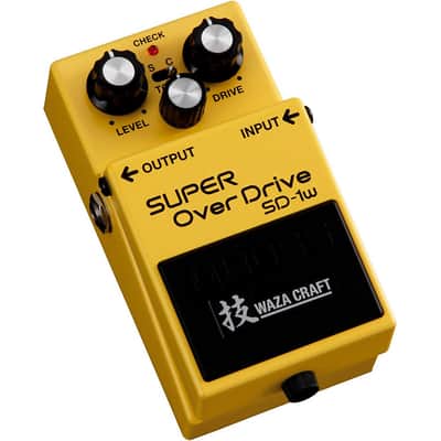 New Boss SD-1W Waza Craft Super Overdrive Guitar Effects Pedal image 3