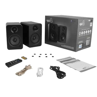 Kanto: YU4 Powered Bookshelf Speakers - Matte Black (YU4MB) (Open Box Special) image 5