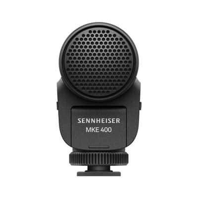 Liquid Audio Sennheiser Microphone MKE 400 Mobile Kit Bundle with Mirfak Audio WE10 Pro Dual-Channel Wireless Microphone System Polishing Cloth image 4