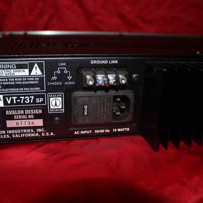 Avalon VT-737sp Tube Channel Strip 2010s - Silver image 12