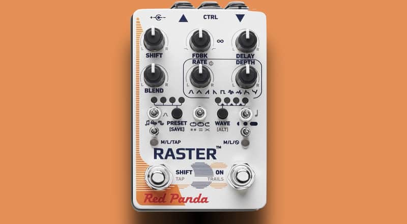 American Made! Red Panda Raster 2 Delay & Pitch Shift Pedal image 1