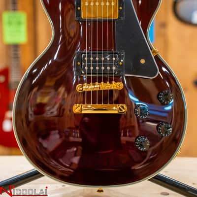 EPIPHONE Jerry Cantrell "Wino" Les Paul Custom Dark Wine Red image 2