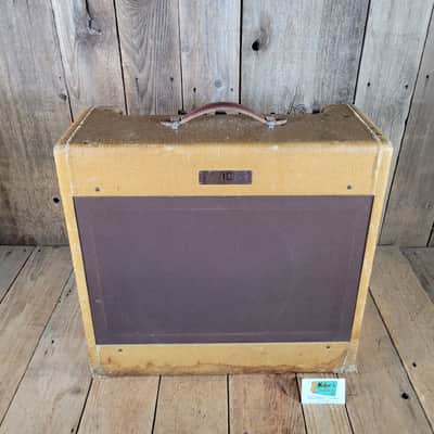 Fender Pro Amp 5D5 Tweed 1954 12AX7 Preamp vs Earlier Octal Preamp - Tweed image 2
