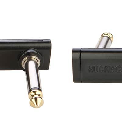 Rockboard Salt&Pepper Tweed Series Flat Patch Cables 23.62in w/Same Day Shipping image 2