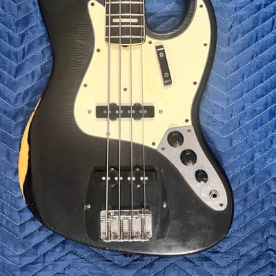 Fender Jazz Bass with Rosewood Fretboard 1971 - Black image 1