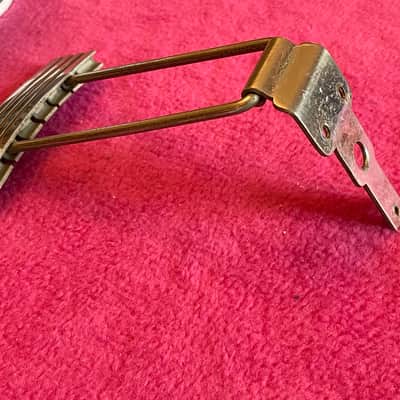 vintage 1949 1950's Kluson #9 tailpiece for Gibson national silvertone archtop image 12