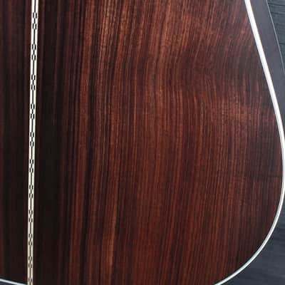 Martin D-28 Satin Natural Rosewood 2024 Specs Acoustic Guitar image 9