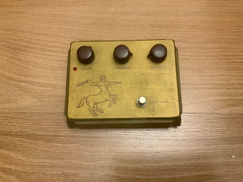 Klon Centaur Professional Overdrive  ‘97 - Gold Horsie Long Tale # serial 1438