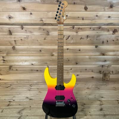 Charvel Pro-Mod DK24 HH 2PT CM - Malibu Sunset image 2