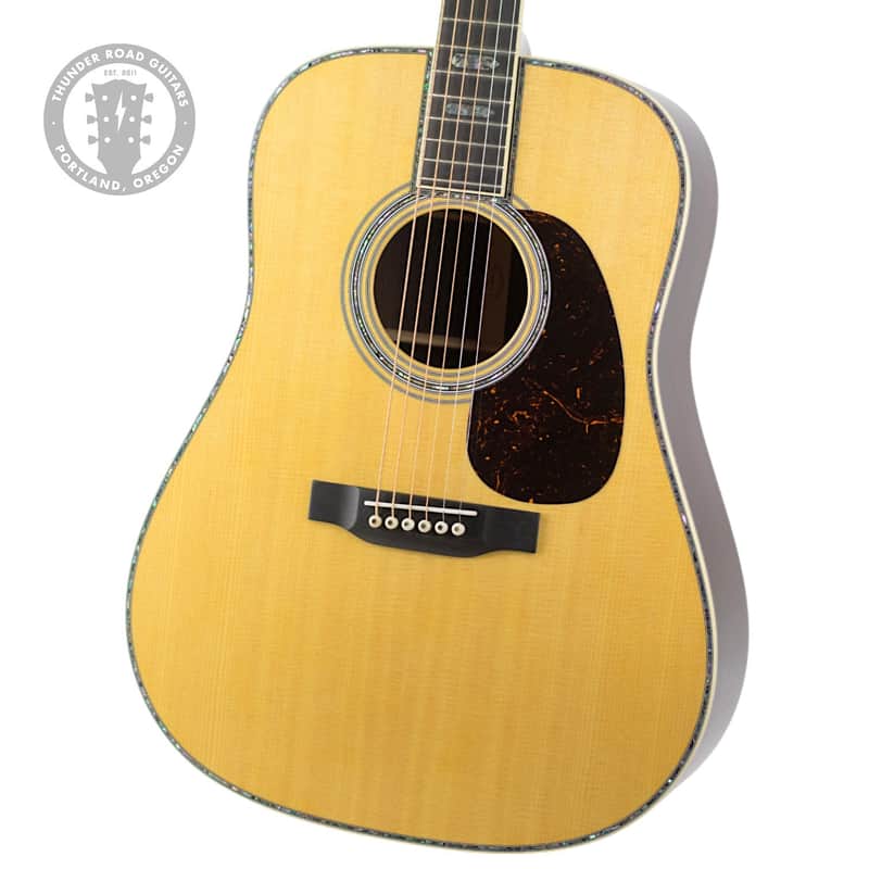 New Martin D-45 Natural w/Aging Toner and Abalone Trim #2985460 image 1