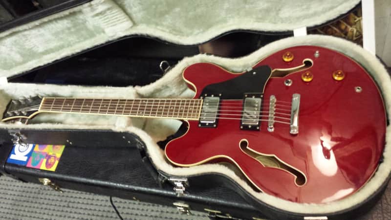 Samick Artist Series SAN-450 (ES-335) with case | Reverb