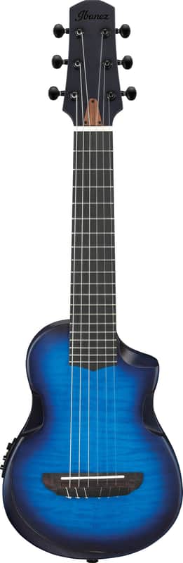 Ibanez AUP10N-FMNE Trans Blue image 1