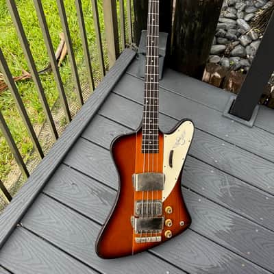 Gibson Thunderbird IV Bass 1964 - 1 of the cleanest 100% original 2 pickup Reverse 'birds extent w/original square case. image 2
