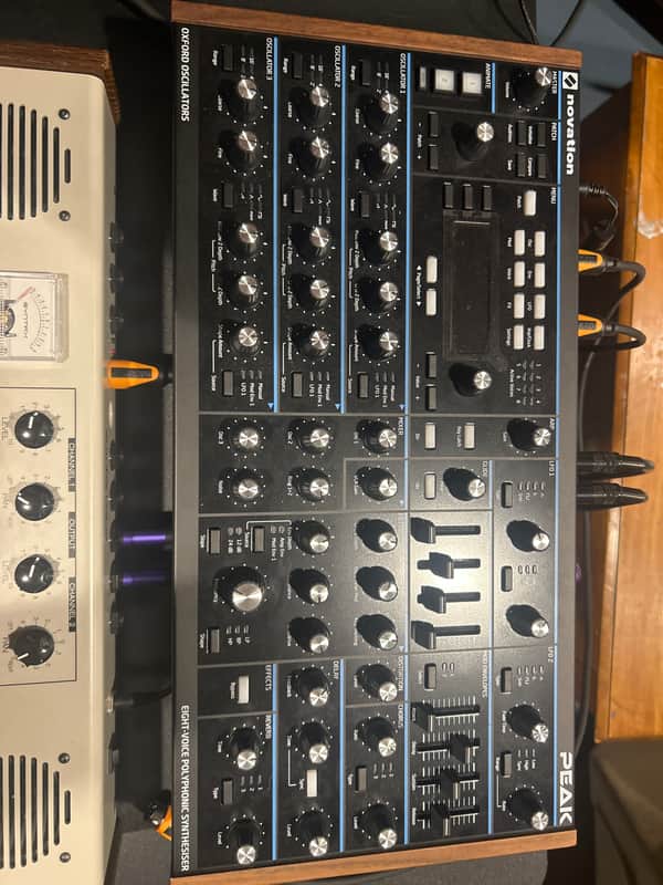 Novation Peak 8-Voice Desktop Synthesizer 2017 - Present - Black image 1