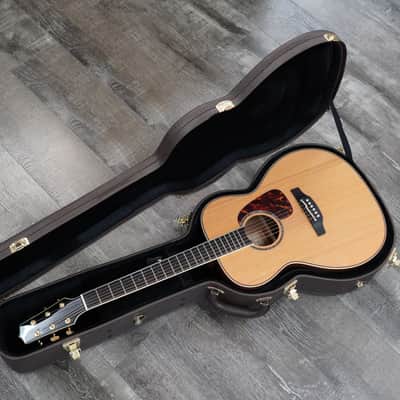 Takamine CP7MO TT Thermal Top Series OM Acoustic/Electric Guitar 2010s - Natural Gloss image 1