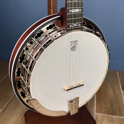 Custom Deering Sierra Maple 5-String Banjo Dark Eagle II Stain image 6