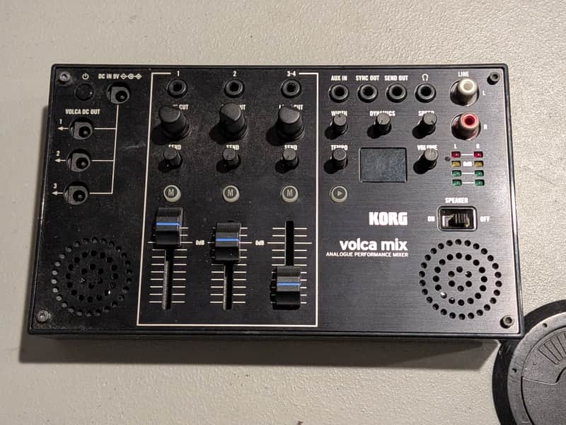 Korg Volca Mix 4-Channel Performance Mixer 2018 - Present - Black image 1