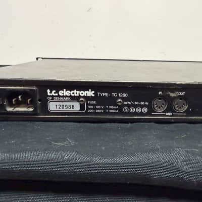 Used TC Electronic 1280 Stereo Digital Audio Delay for Parts and Repair image 15