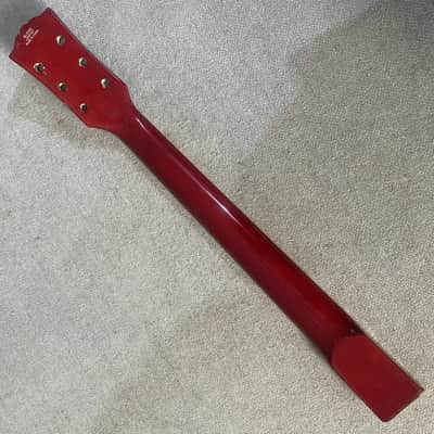Black DIY Maple Wood Guitar Neck and 22 Frets Rosewood Fretboard image 5