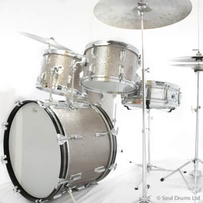 VINTAGE Rogers Holiday 1960's 4 Piece Drum Kit image 2