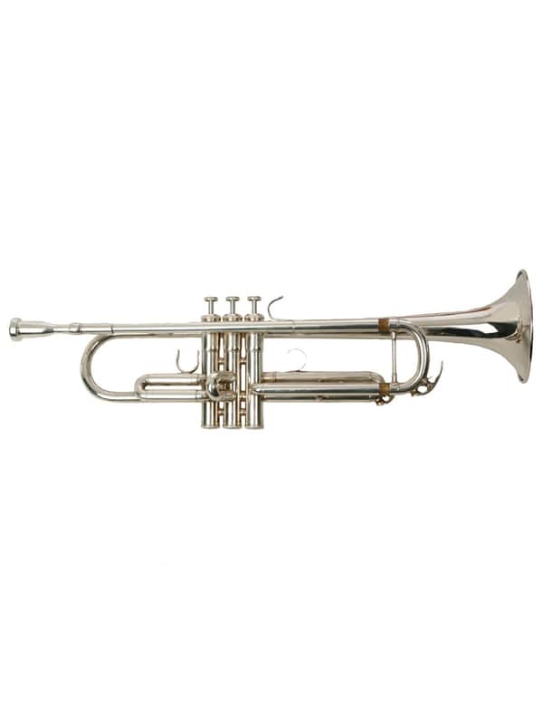 Oxford Bb Nickel Plated Trumpet IT-1 – Student Trumpet Outfit w/ Case & Mouthpiece image 1