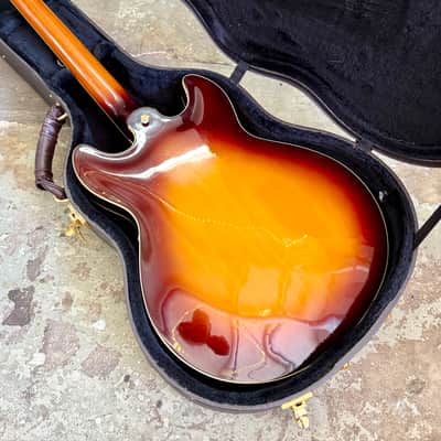 Yamaha SA-2000 Semi-Hollow 1977 - 1979 - Brown Sunburst original vintage MIJ Japan es335 image 9