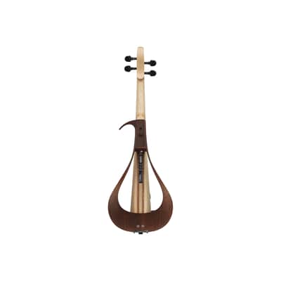 Yamaha YEV104 - 4-String Electric Violin Outfit w/ Case and Bow - Natural image 2