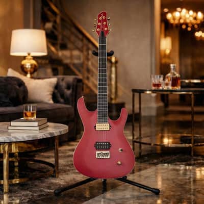 Jericho Guitars Elite Satin Red Standard 25.75" 2026 - Satin image 4