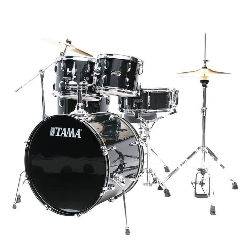 Tama Stagestar 5pc Drum Set w/22BD Black Night Sparkle image 1