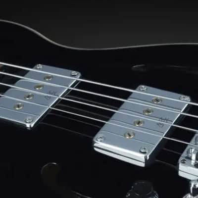 Warwick RockBass Star Bass, Lefthand, 4-String - Solid Black High Polish image 2