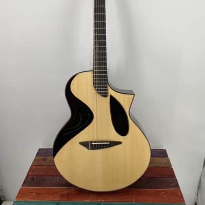 Geake JD-610C New Unique Design High Quality 40inch Auditorium Solid Acoustic Guitar Killer Price Fr image 3