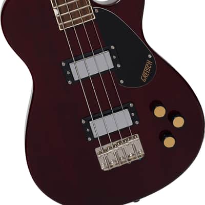 Gretsch Streamliner Jet Club Single-cut Electric Bass Guitar Walnut Stain image 1