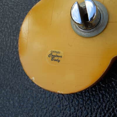 Rare Lefty! 1965 Fender Jazz Bass Neck With Tuners, Matching White Head Stock! 100% Original image 3