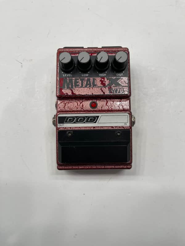DOD Digitech FX70 Metal X Distortion Corrosion Rare Vintage Guitar Effect Pedal image 1