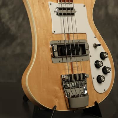 1973 Rickenbacker 4001 Bass Mapleglo w/original Toaster pickup FLAME MAPLE NECK! image 9