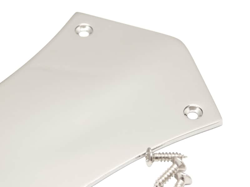 KAISH Jazz J Bass Control Piastra Di Importazione Formato Chrome - Foto 9