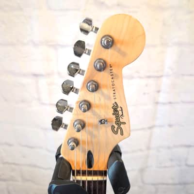 Squier Strat Gun Metal Blue Electric Guitar 60's Classic Vibe Body, Vintage Modified Neck, Hot Rails image 3