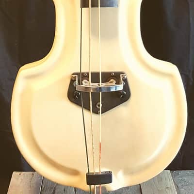Ampeg BB-5 5 String Baby Bass 60's White image 1