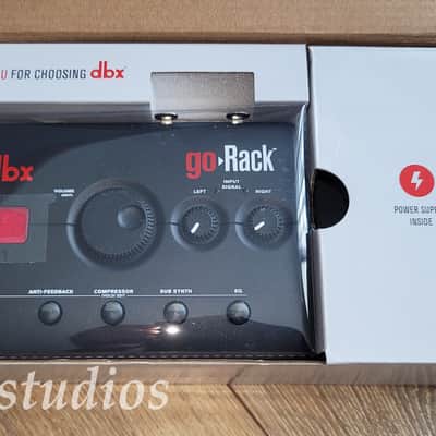dbx DriveRack Series goRack Performance Processor - Like New in Box! image 5