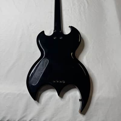 Brownsville New York Bat Electric Bass Guitar 2000s - Hot Rod Flame Graphic image 14