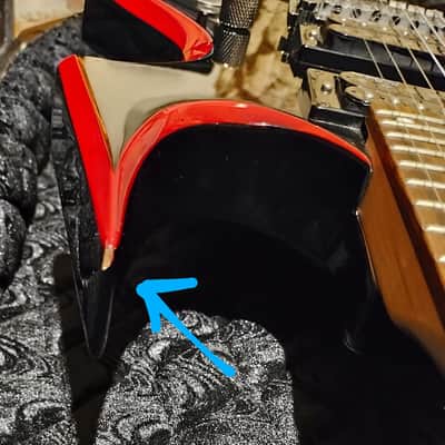 B.C. Rich Son of Beast 2004-2005 - Black with Red Binding image 6