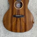 Dean AX E KOA Acoustic-Electric Cutaway Guitar, Natural Koa Exotic Guitar