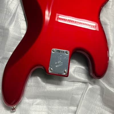 Fender Vintera III Early 70s Jazz Bass loaded body - Candy Apple Red image 2