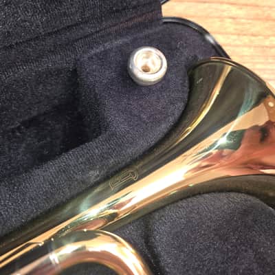Bach BTR201 Student Premium Bb Trumpet 2021 - Present - Lacquered Yellow Brass image 4