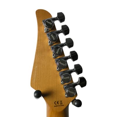 Electric Guitar Soloking MS-11 Classic MKII in Transparent Red with Rosewood FB and 5A Flame Top Nafiri Special Run image 12