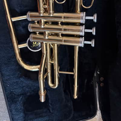 Valve trombone, with case and mouthpiece image 5